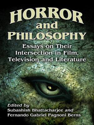 cover image of Horror and Philosophy